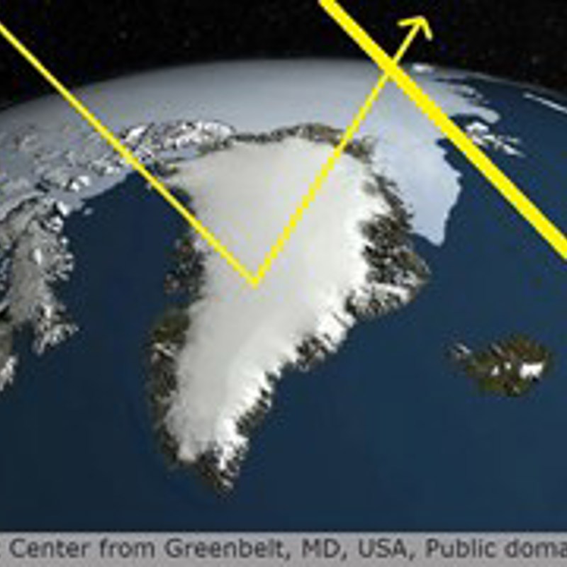 Groenland Og Nordpolen Albedo Effekten