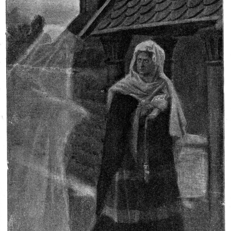Laxdaela Saga Guðrún Met The Ghost